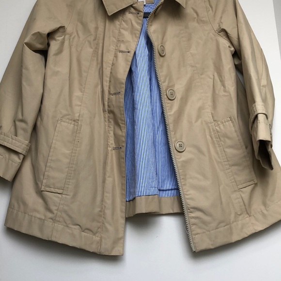 Lands’ End Kids Raincoat Jacket 5-6 - Picture 2 of 8